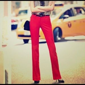 Express Editor Red size 8 pants